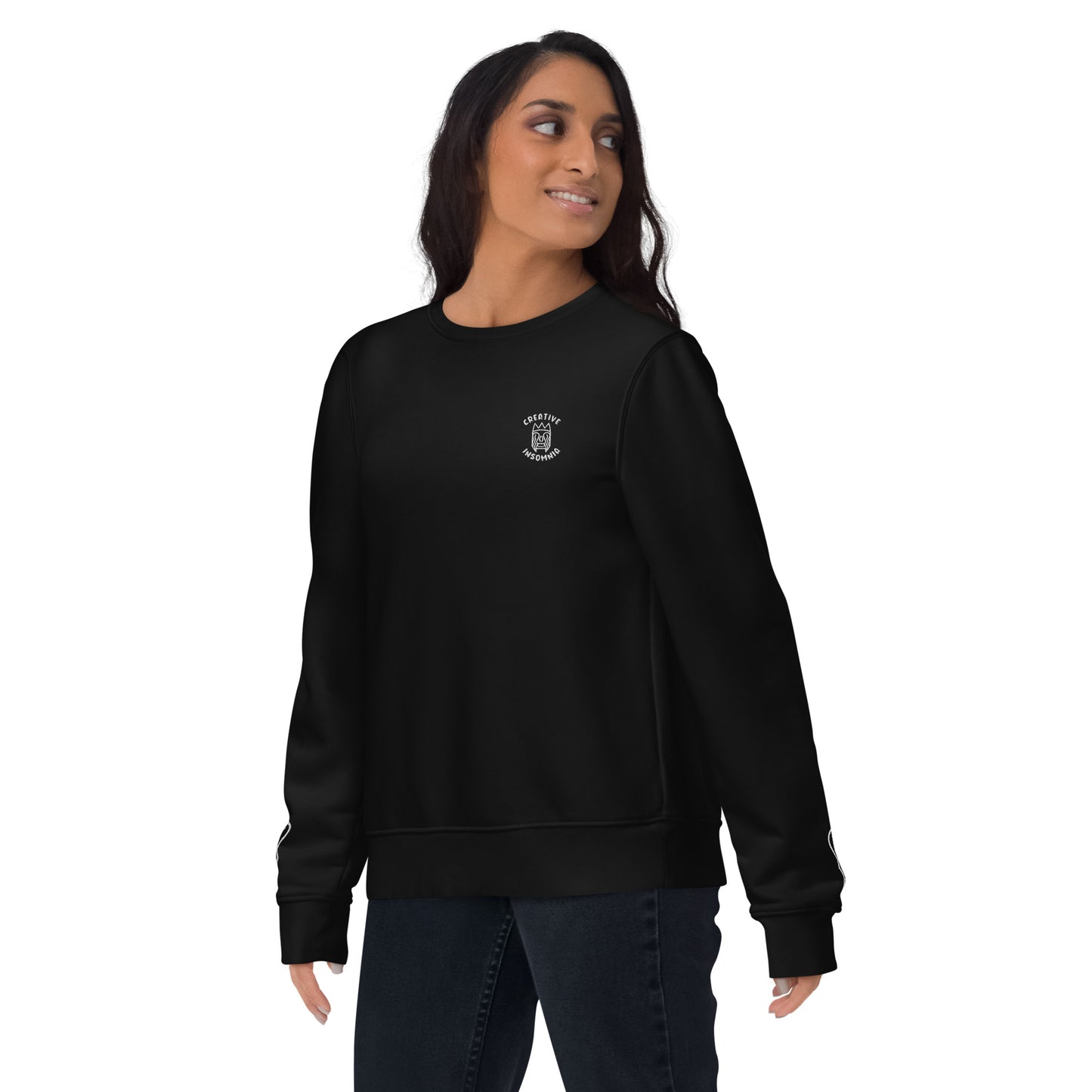 Sweatshirt - brodé poitrine