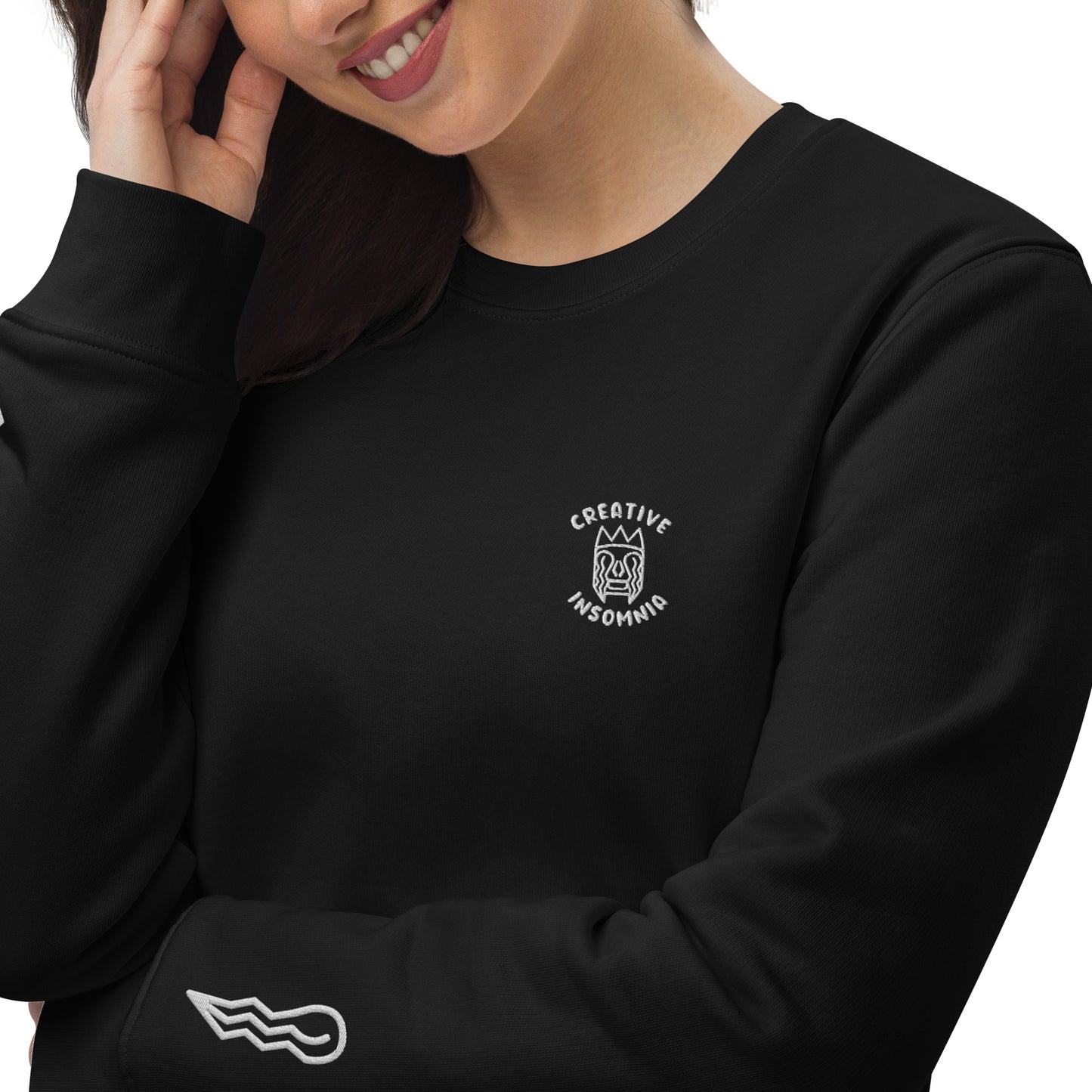 Sweatshirt - brodé poitrine