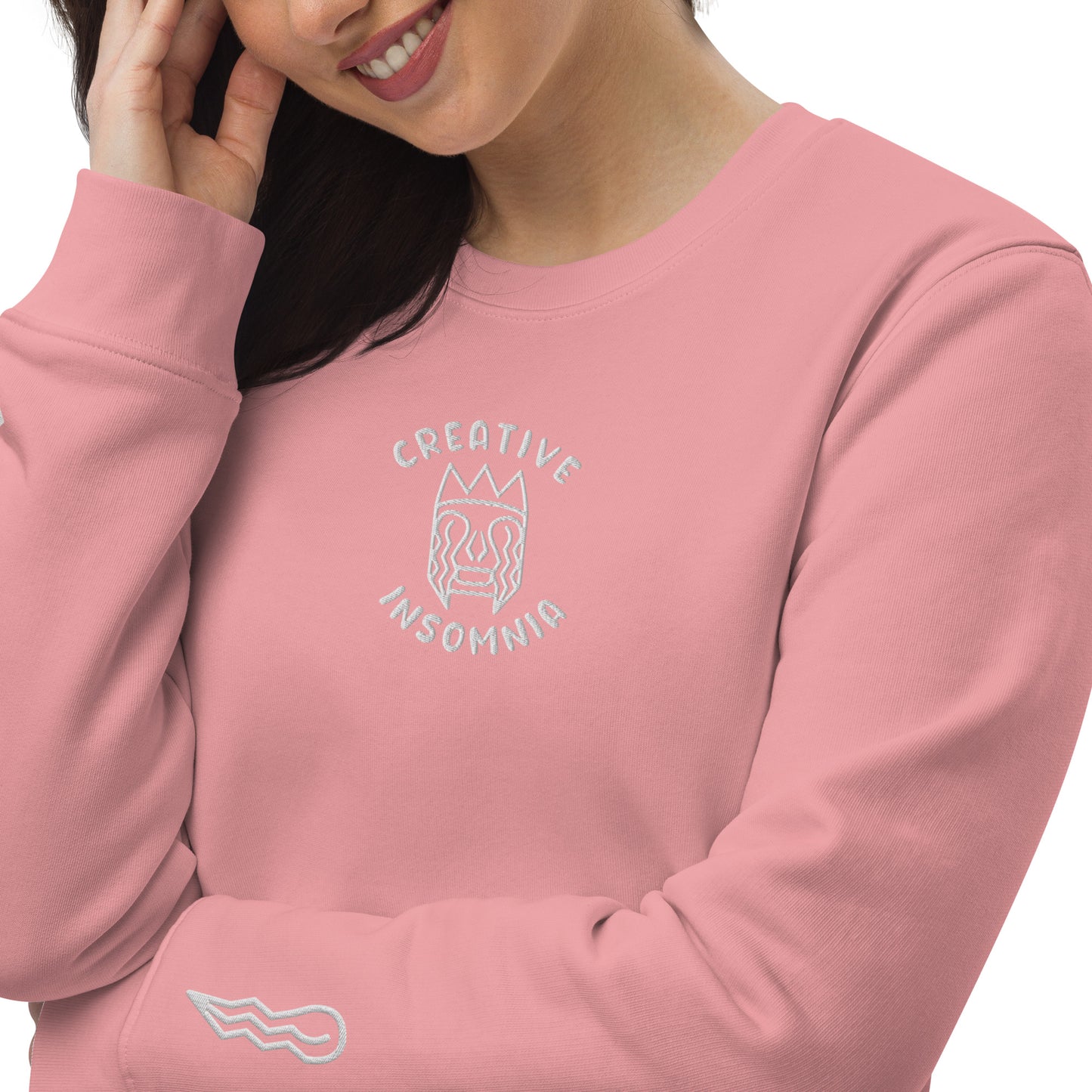 Sweatshirt - brodé centre