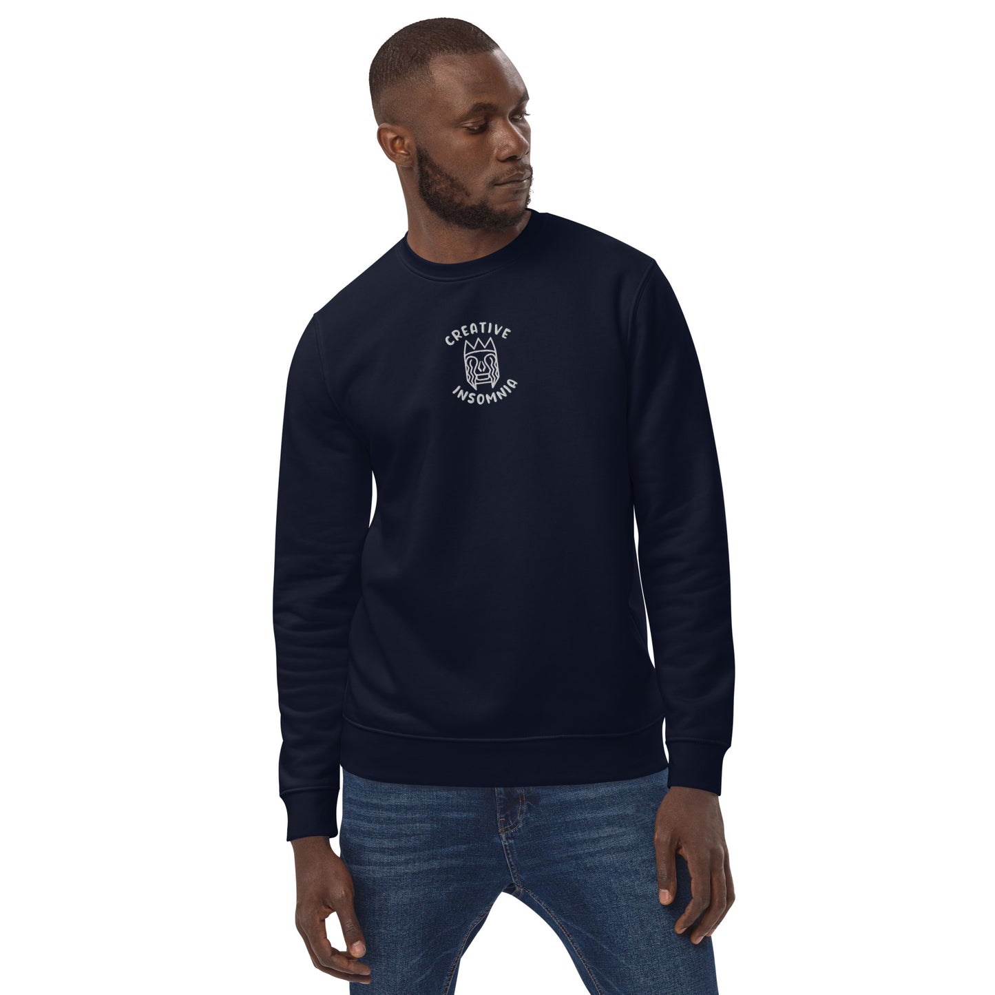 Sweatshirt - brodé centre