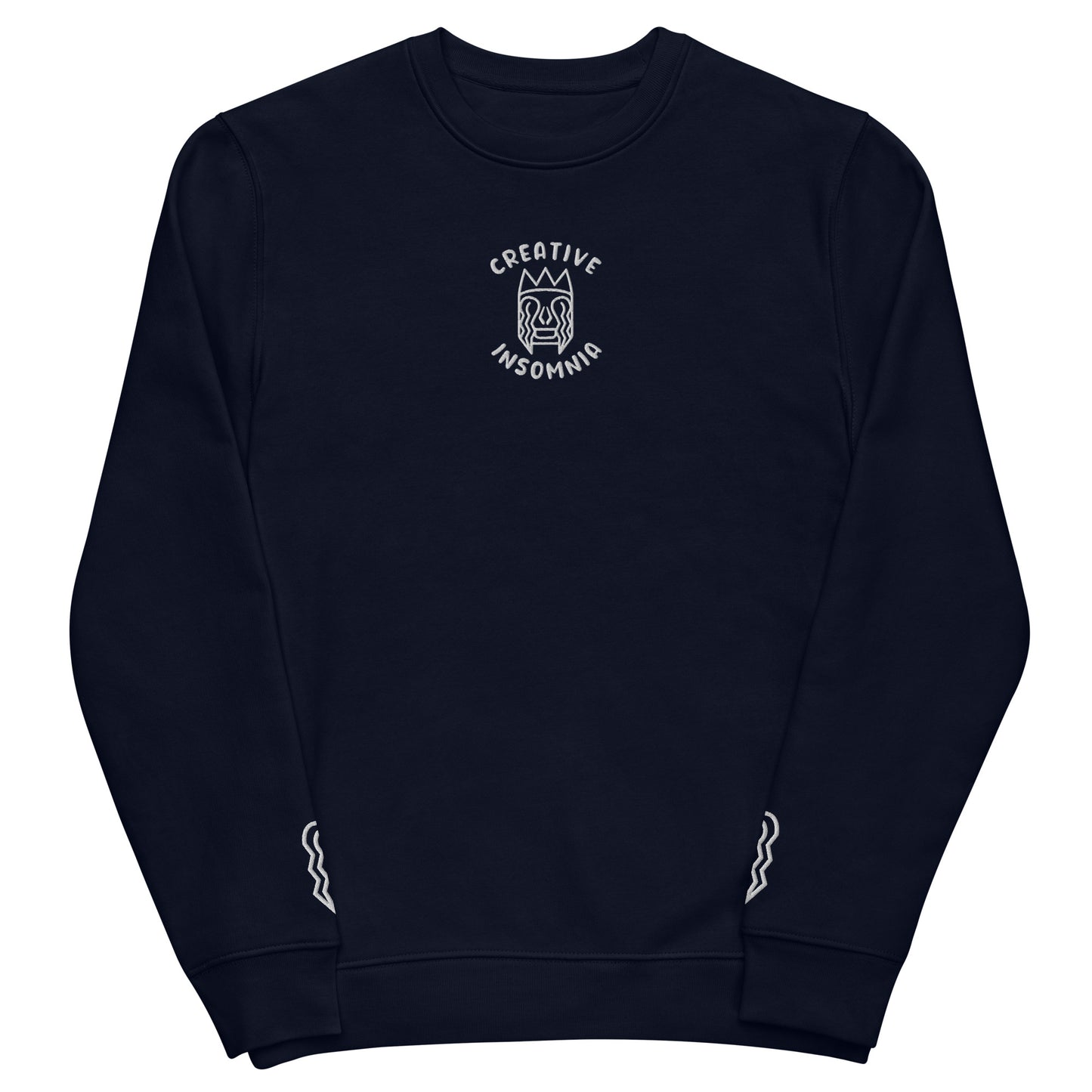 Sweatshirt - brodé centre