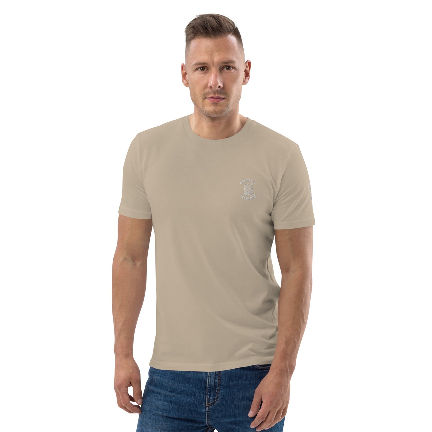 T-shirt - brodé poitrine