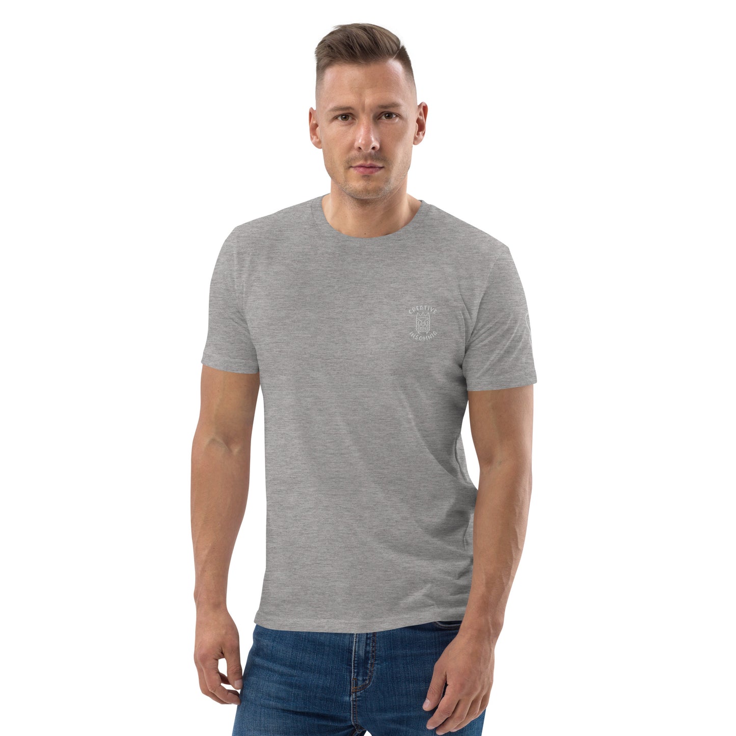 T-shirt - brodé poitrine