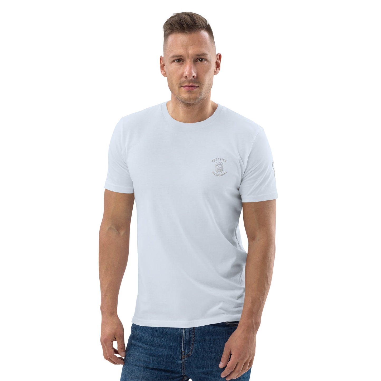 T-shirt - brodé poitrine