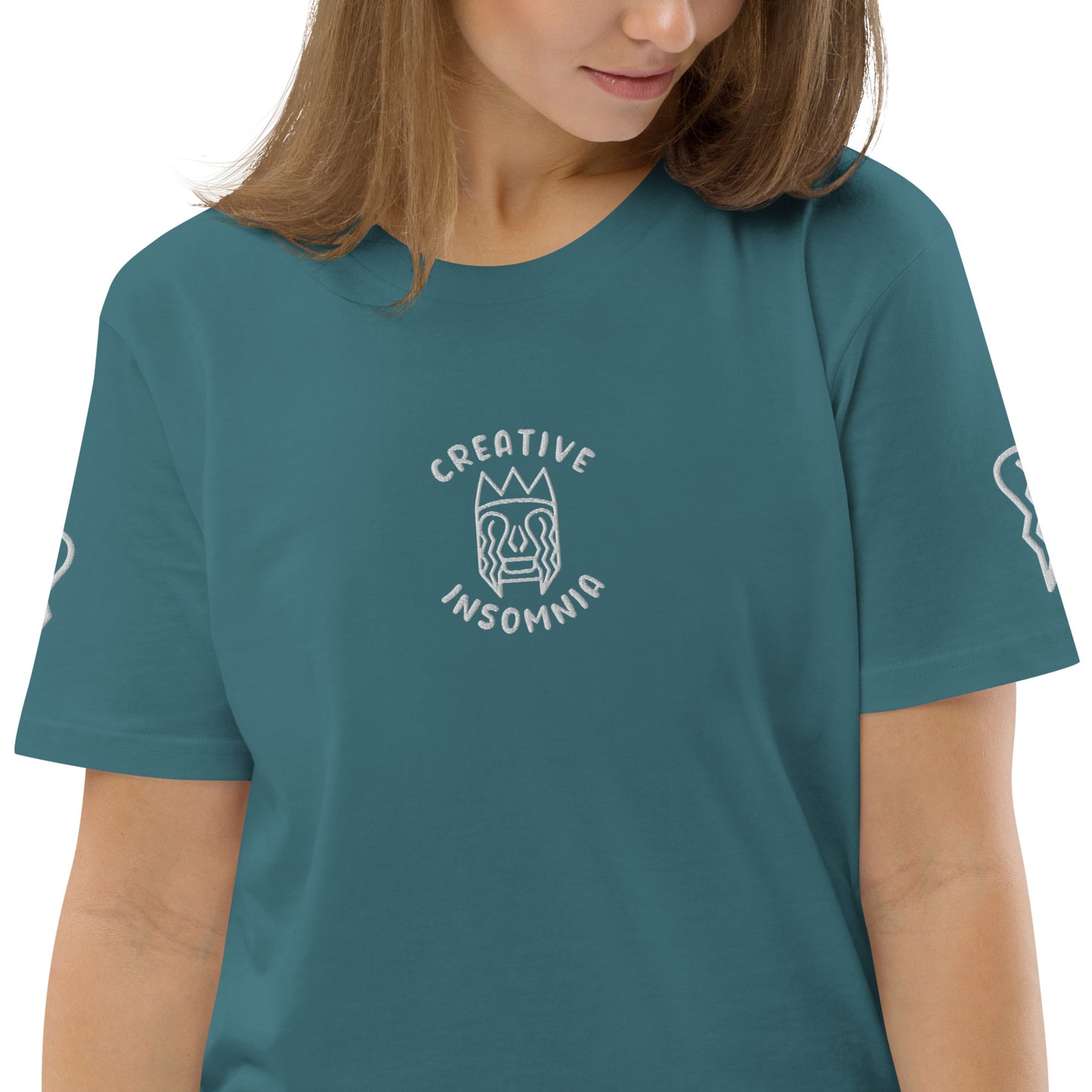 T-shirt - brodé centre